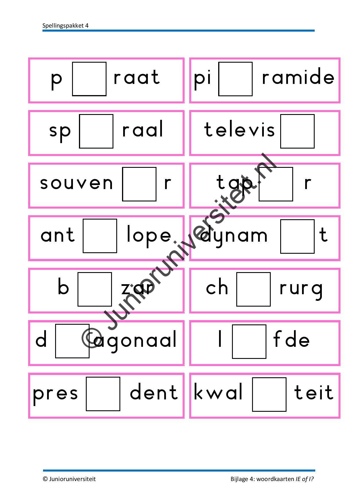 Spellingspakket 4 - Afbeelding 8