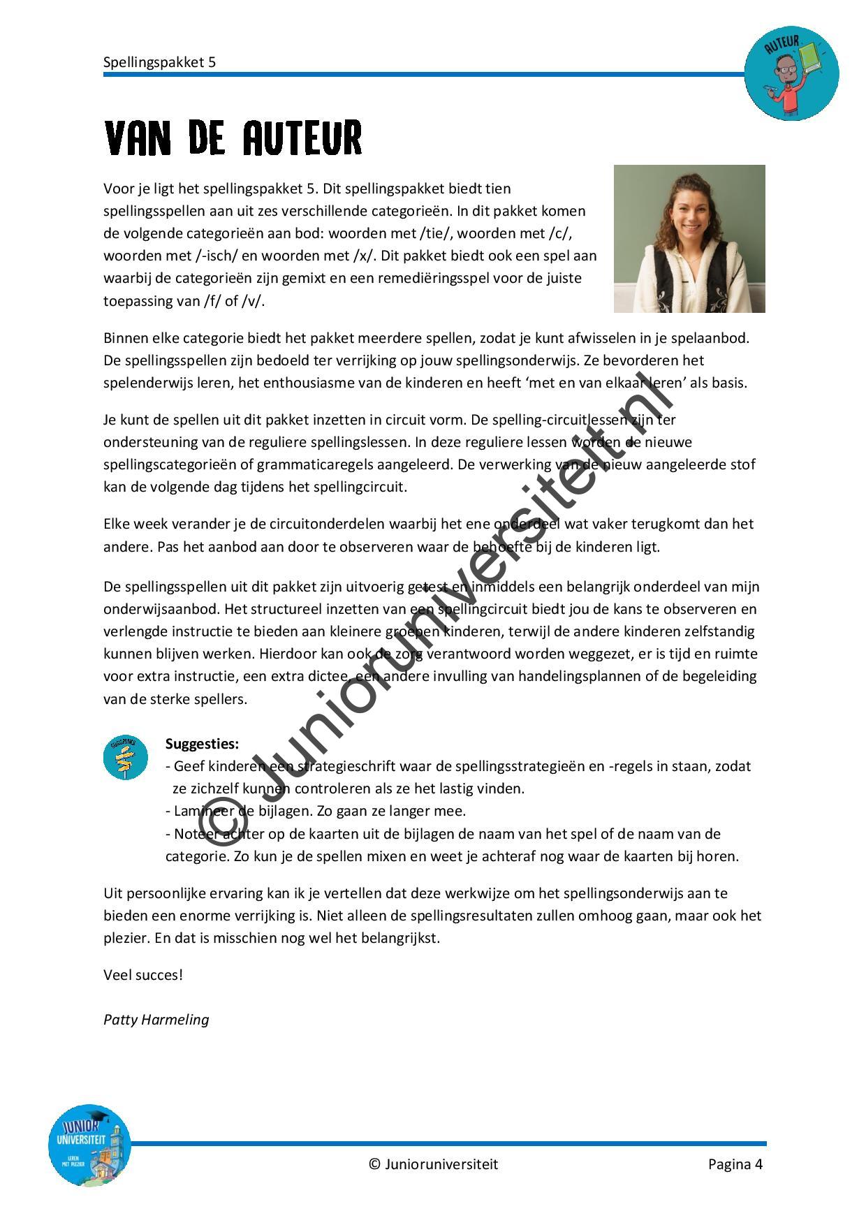 Spellingspakket 5 - Afbeelding 3