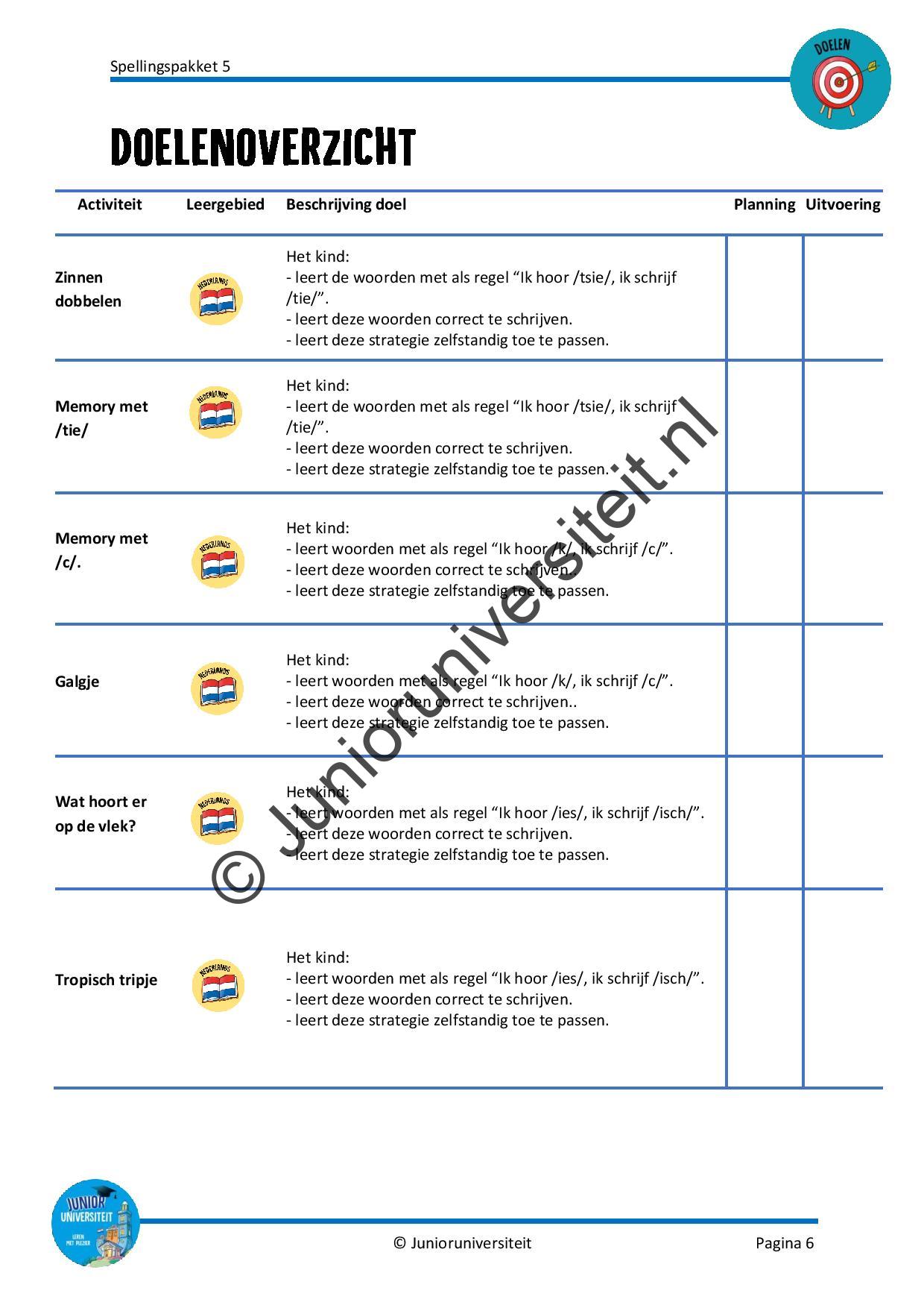 Spellingspakket 5 - Afbeelding 5