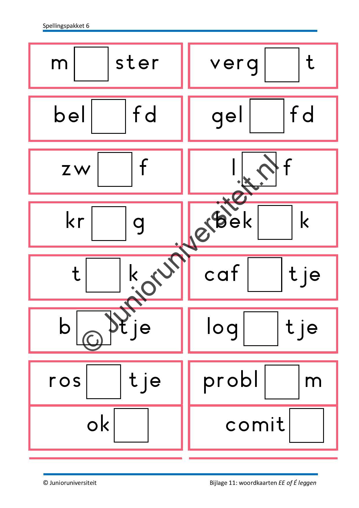Spellingspakket 6 - Afbeelding 10
