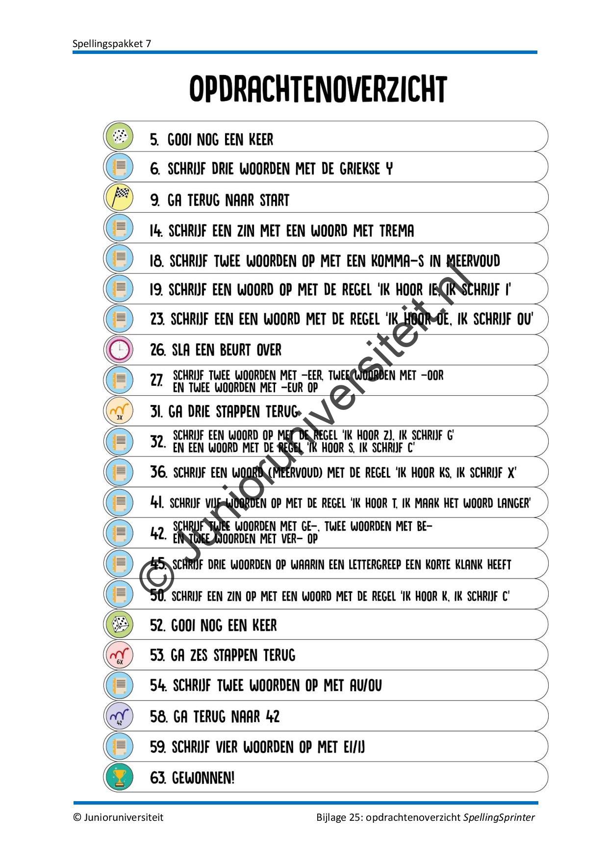 Spellingspakket 7 - Afbeelding 10