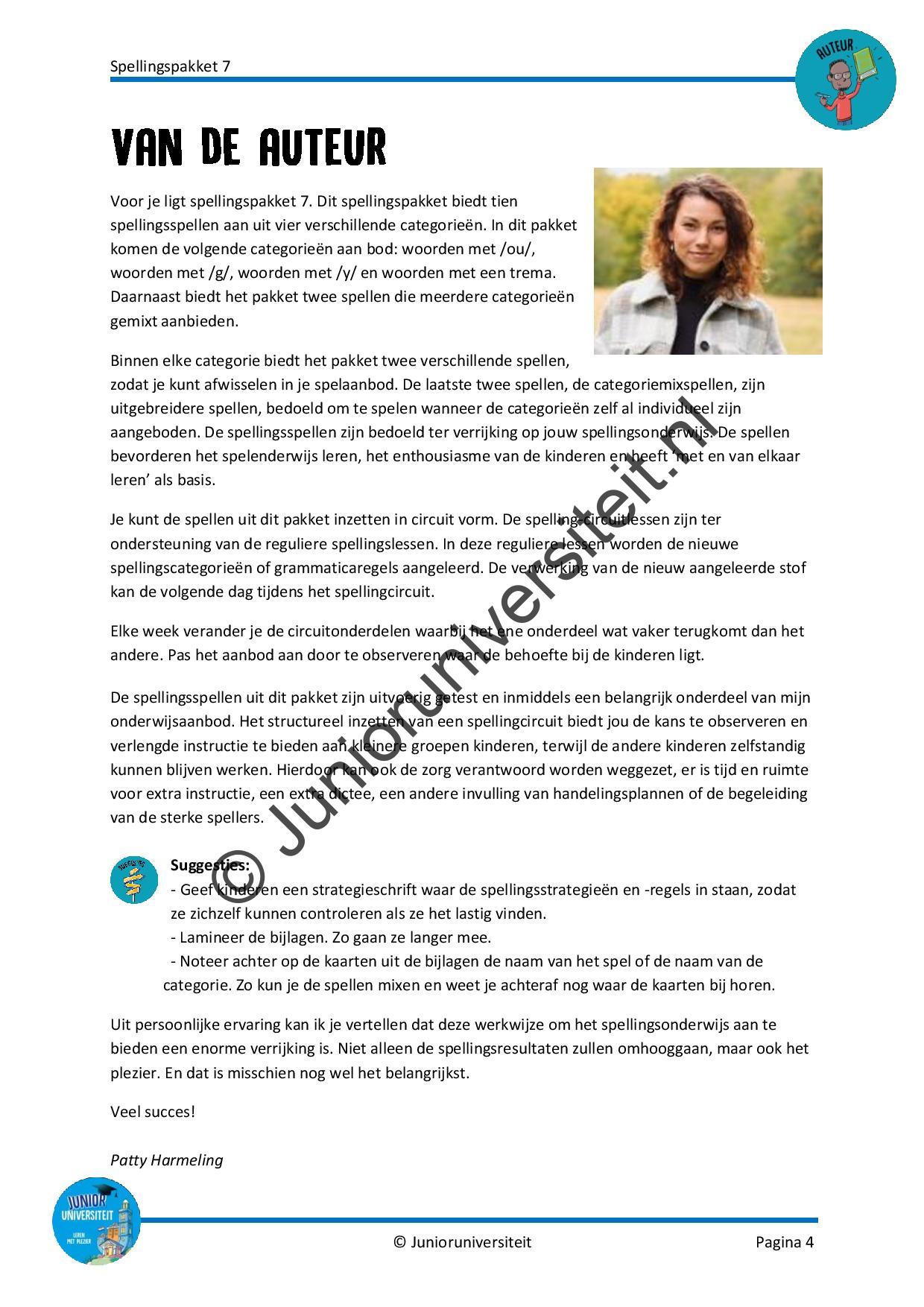 Spellingspakket 7 - Afbeelding 3