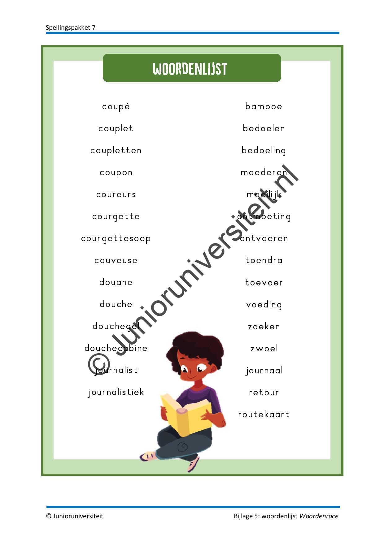 Spellingspakket 7 - Afbeelding 8