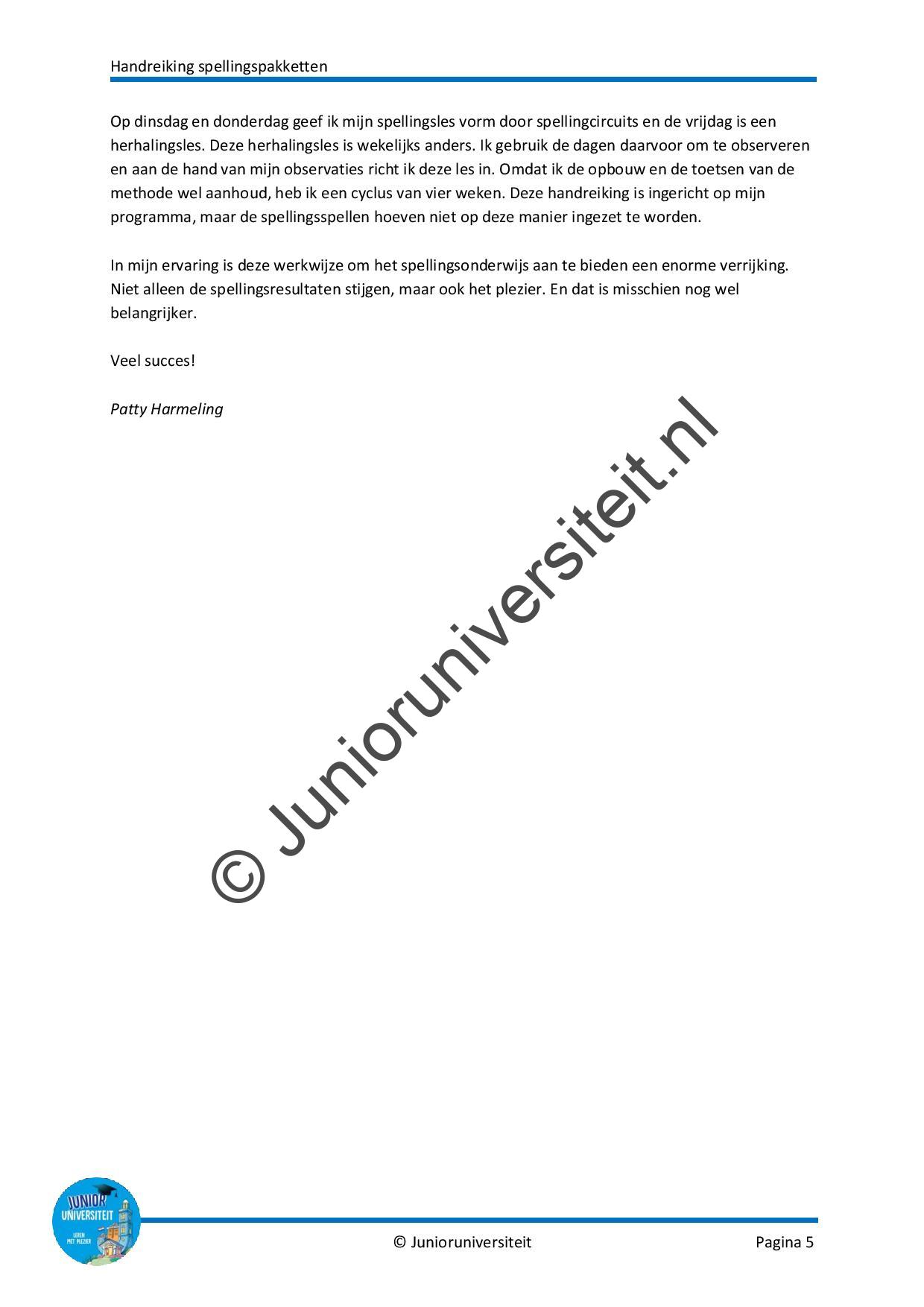 Handreiking spellingspakketten - Afbeelding 4