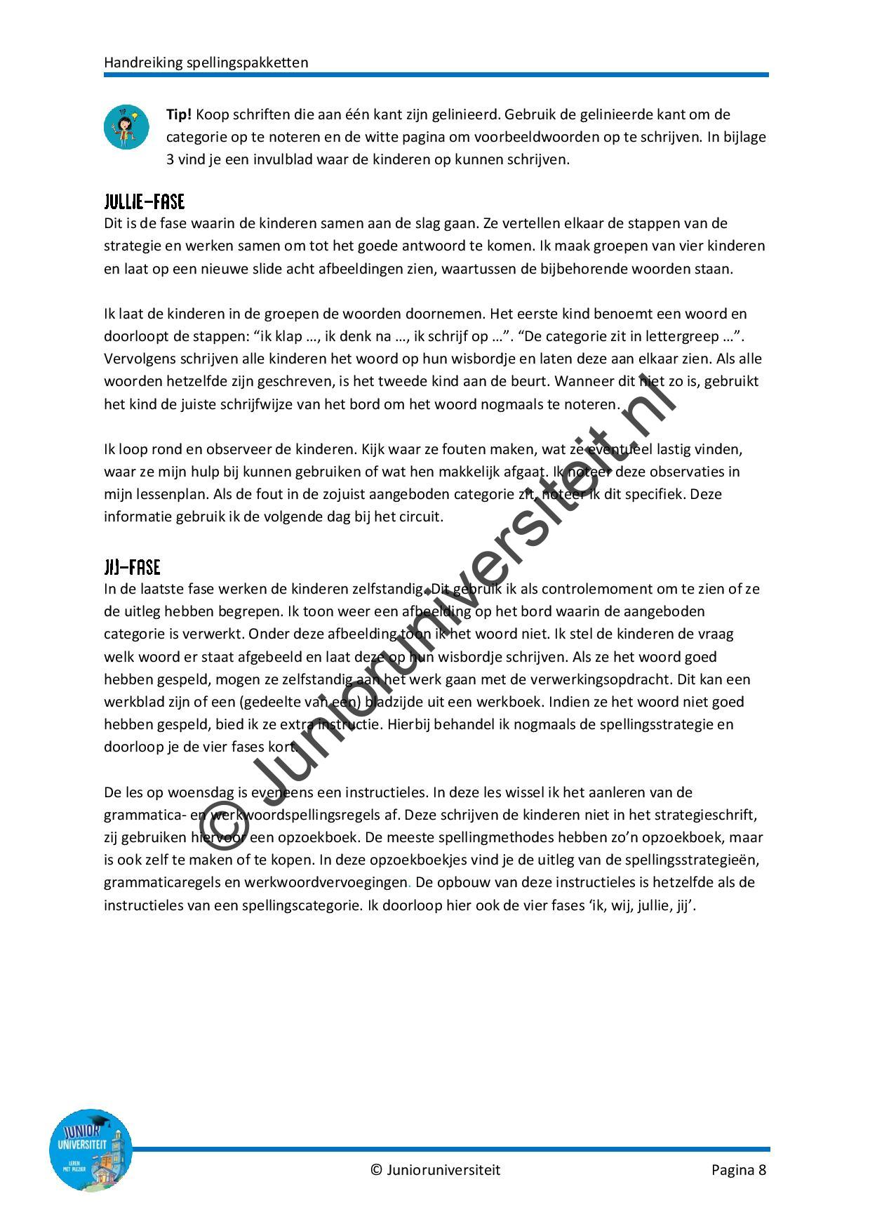 Handreiking spellingspakketten - Afbeelding 7