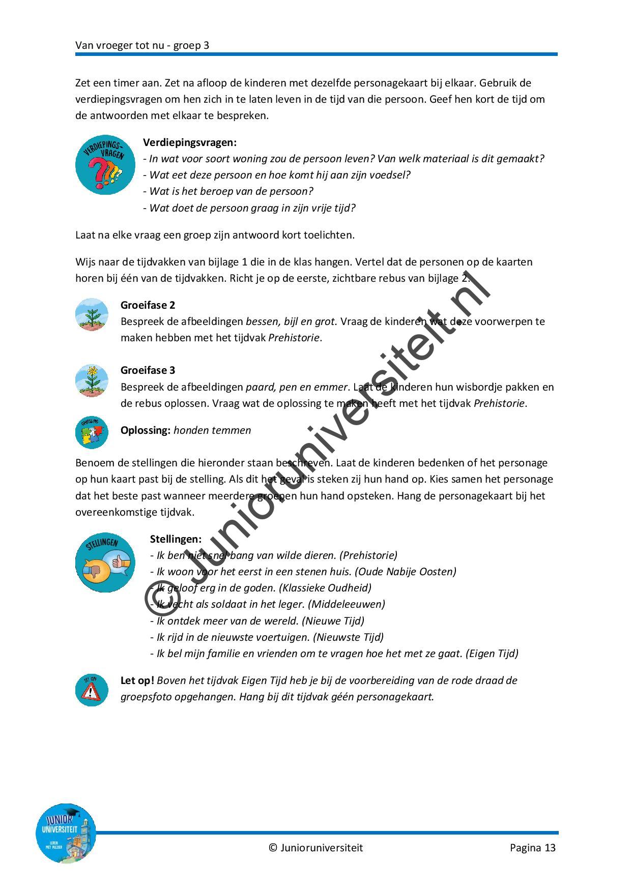 Van vroeger tot nu - groep 3 - Afbeelding 9