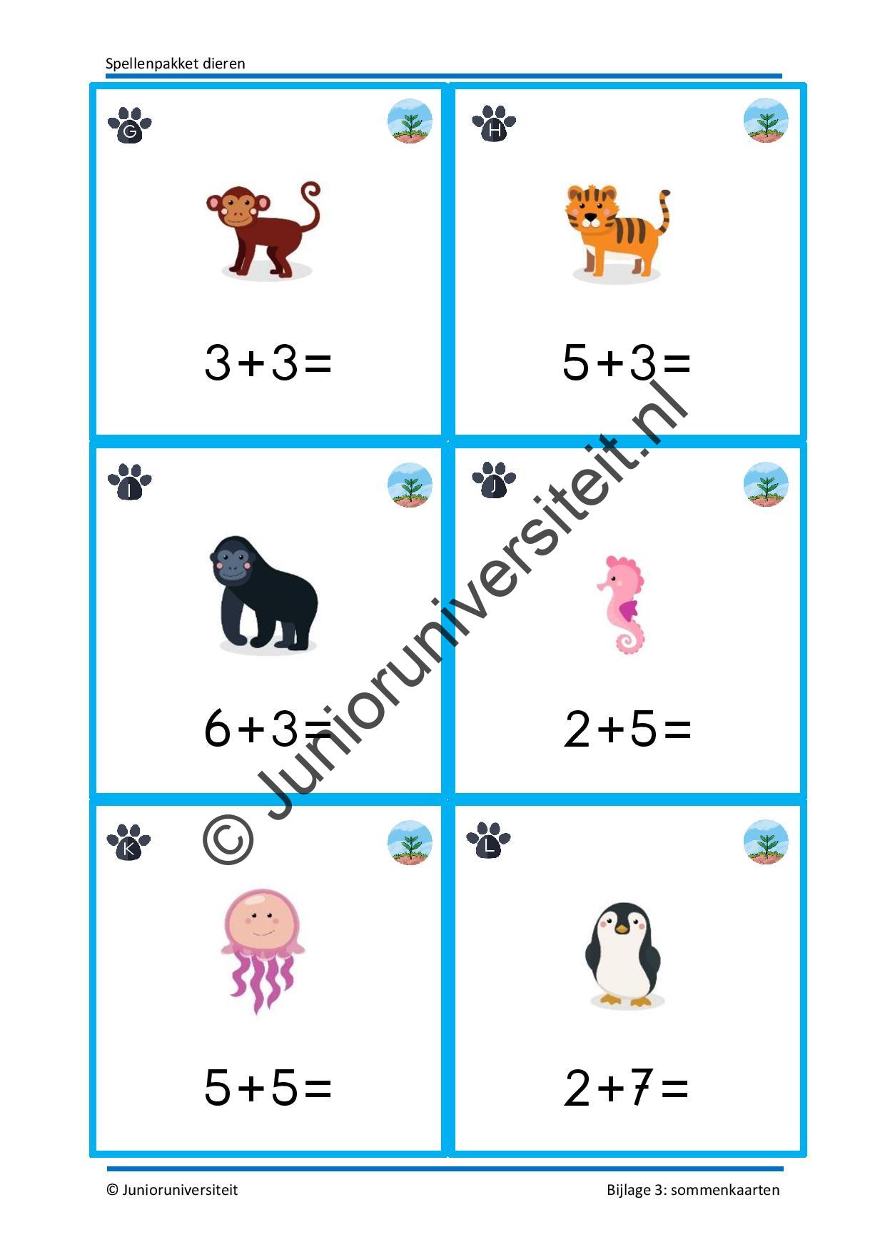 Spellenpakket dieren - groep 3 - Afbeelding 8