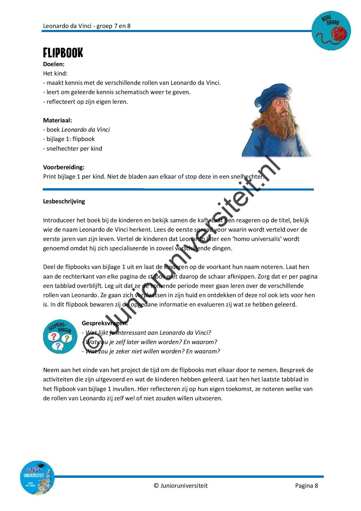 Leonardo da Vinci - groep 7-8 - Afbeelding 6