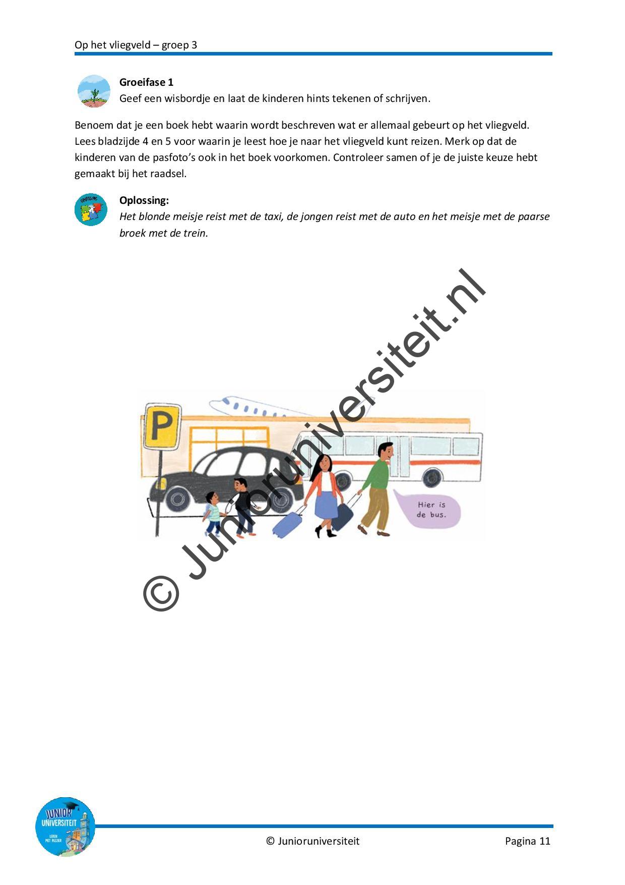 Op het vliegveld - groep 3 - Afbeelding 7