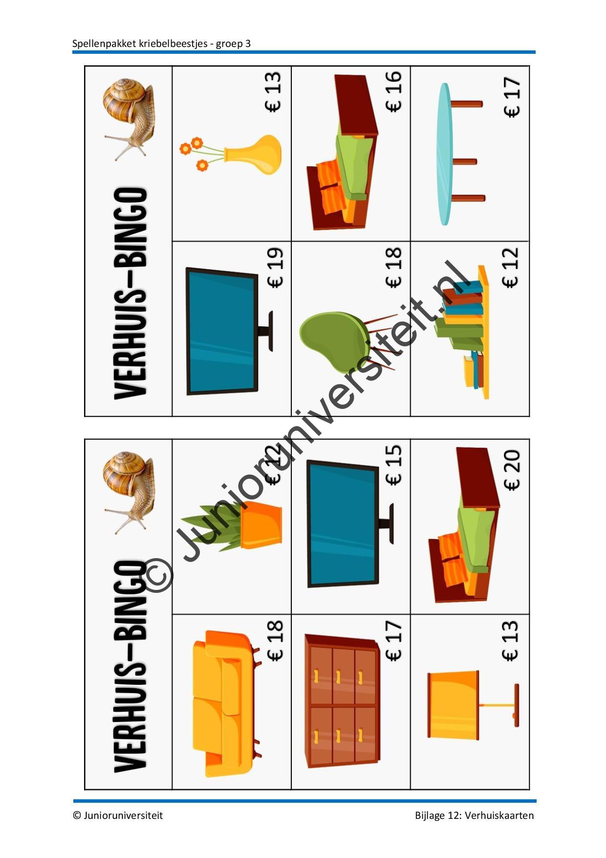 Spellenpakket kriebelbeestjes - Afbeelding 10