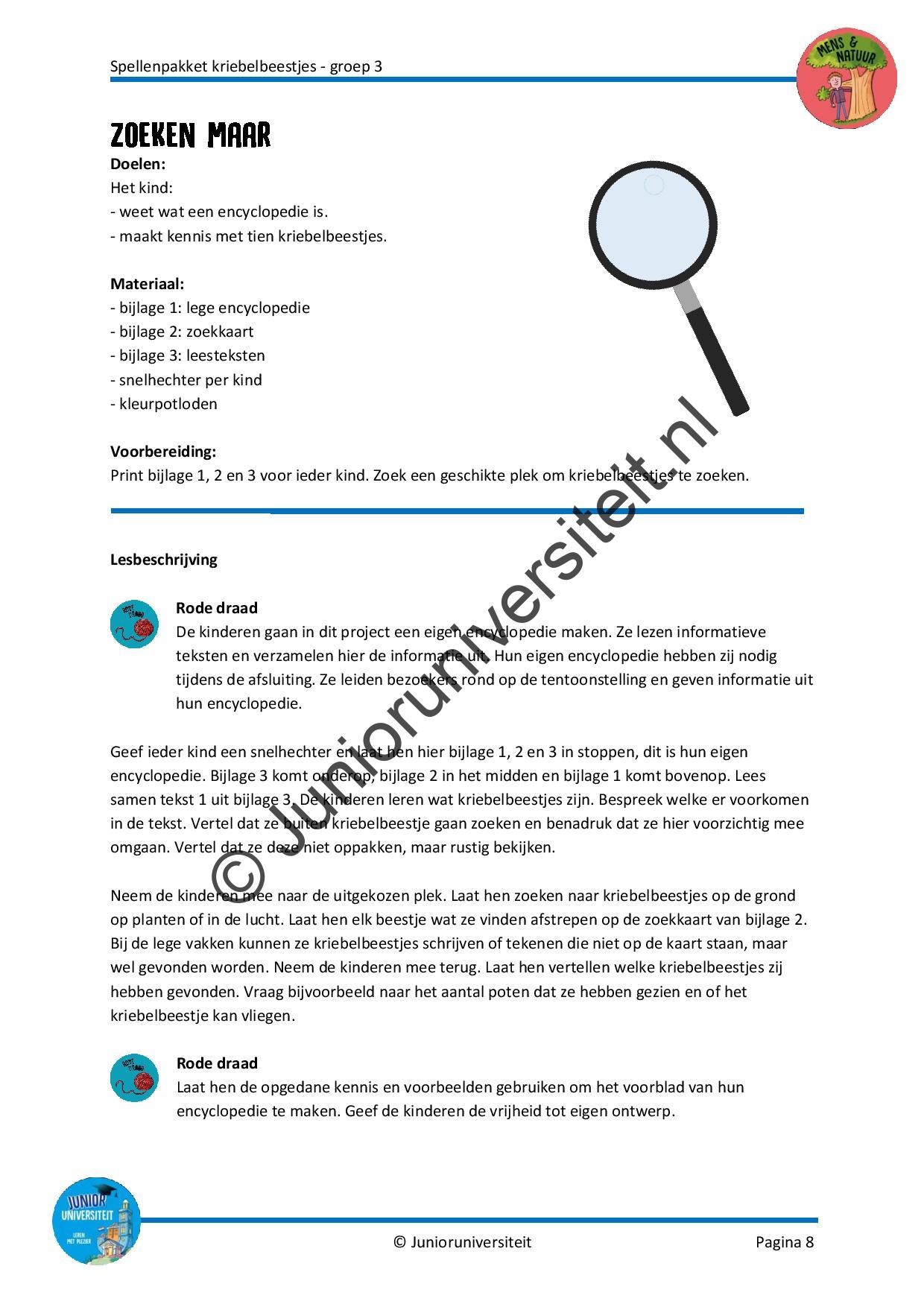 Spellenpakket kriebelbeestjes - Afbeelding 6