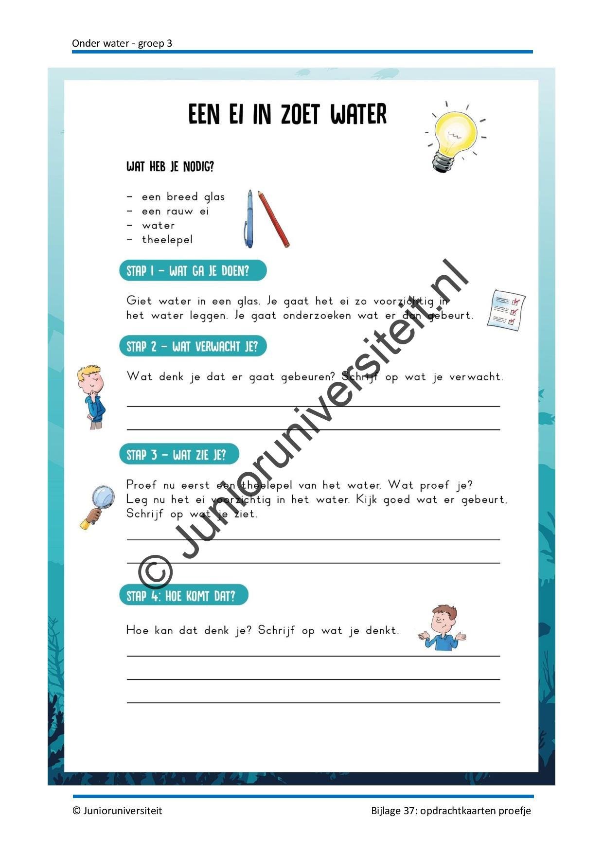 Onder water - groep 3 - Afbeelding 15