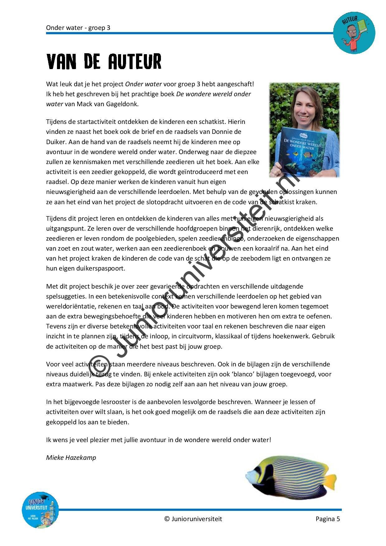 Onder water - groep 3 - Afbeelding 4
