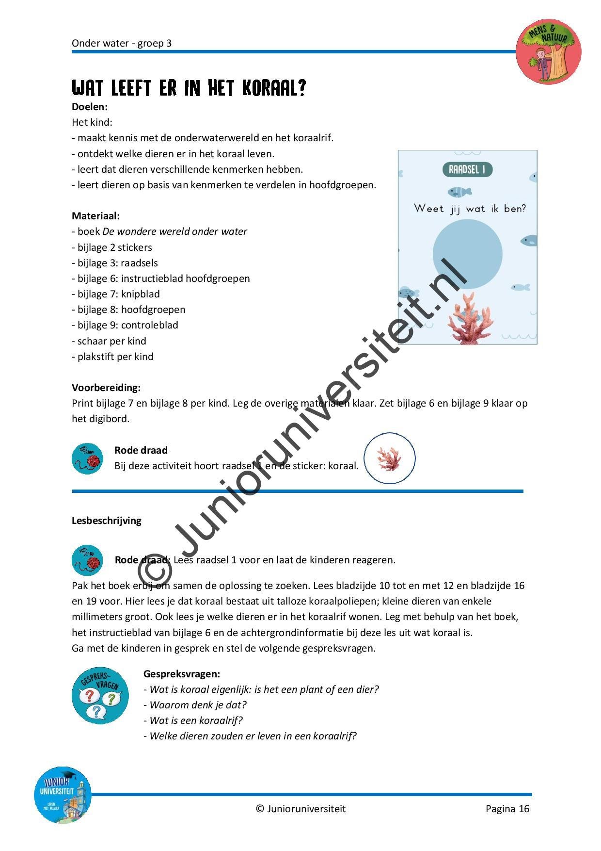 Onder water - groep 3 - Afbeelding 9