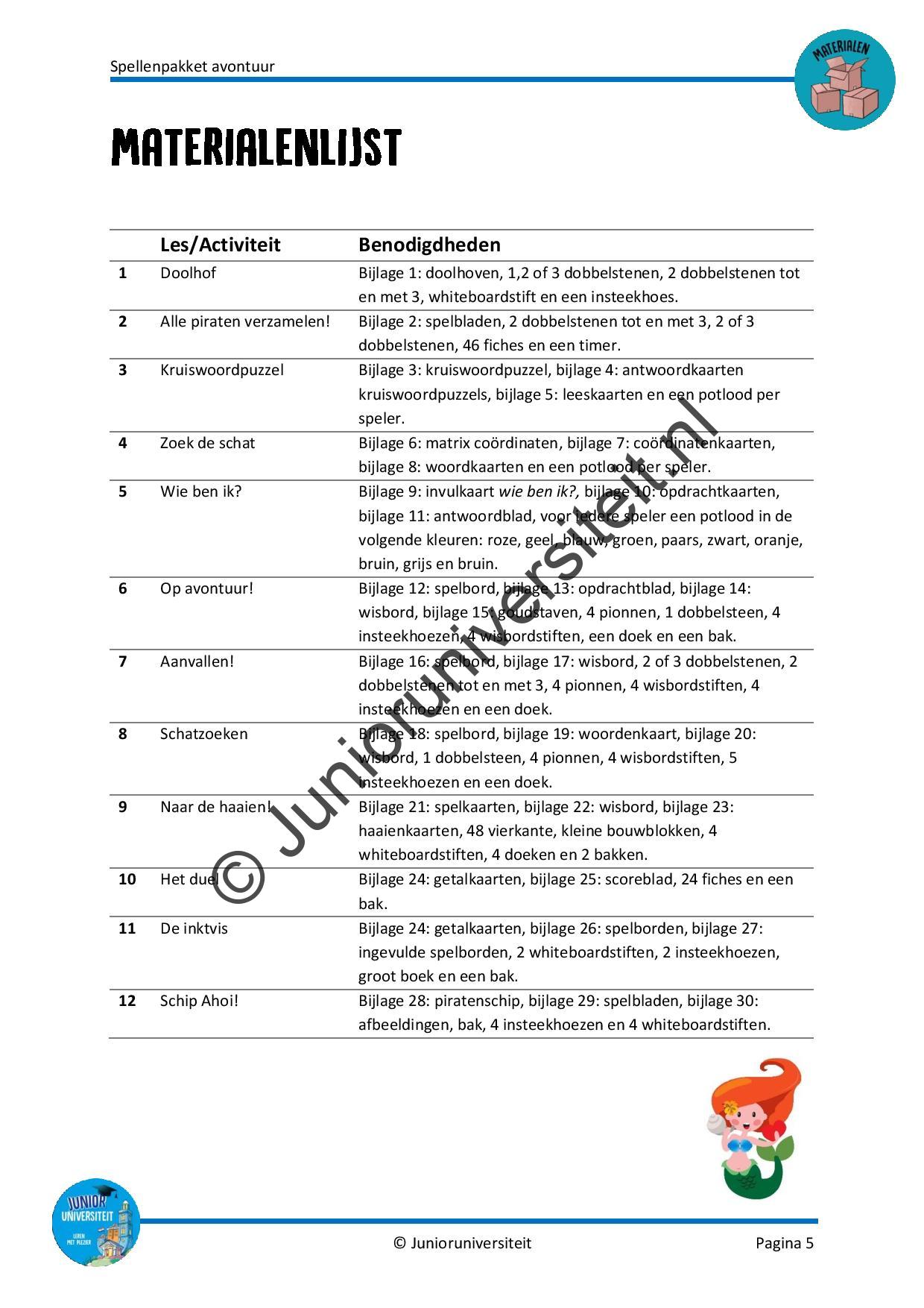 Spellenpakket avontuur - groep 3 - Afbeelding 4