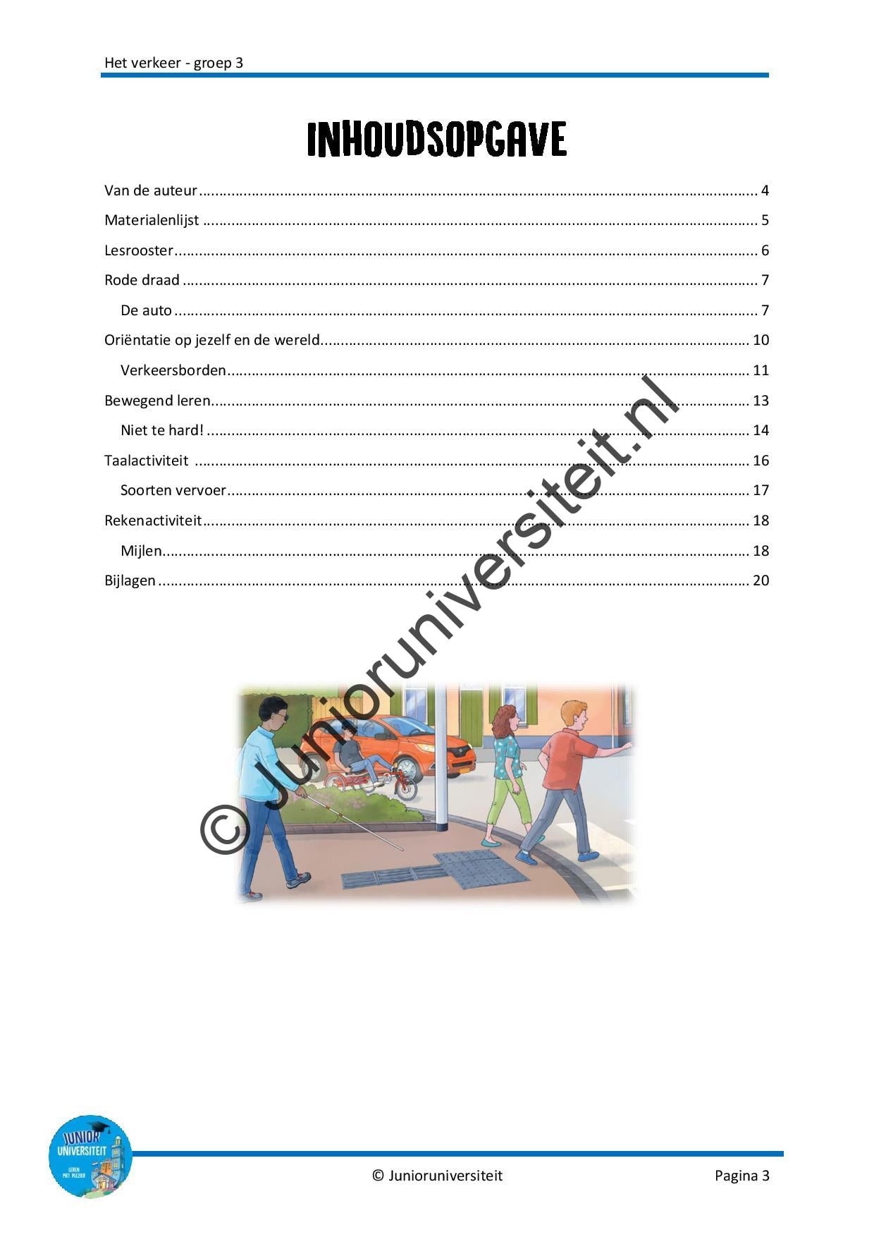 Het verkeer - groep 3 - Afbeelding 2