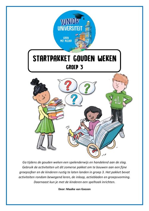 Startpakket gouden weken - groep 3