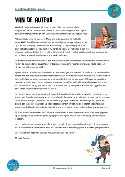 De ridder zonder billen - groep 3 - Afbeelding 3