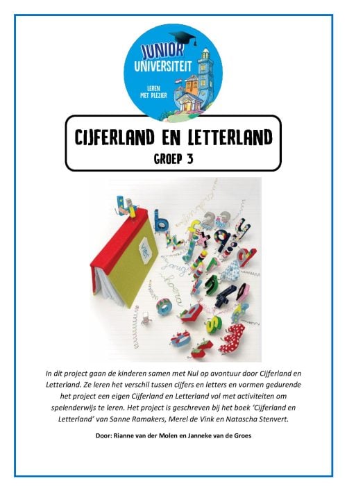Cijferland en Letterland - groep 3