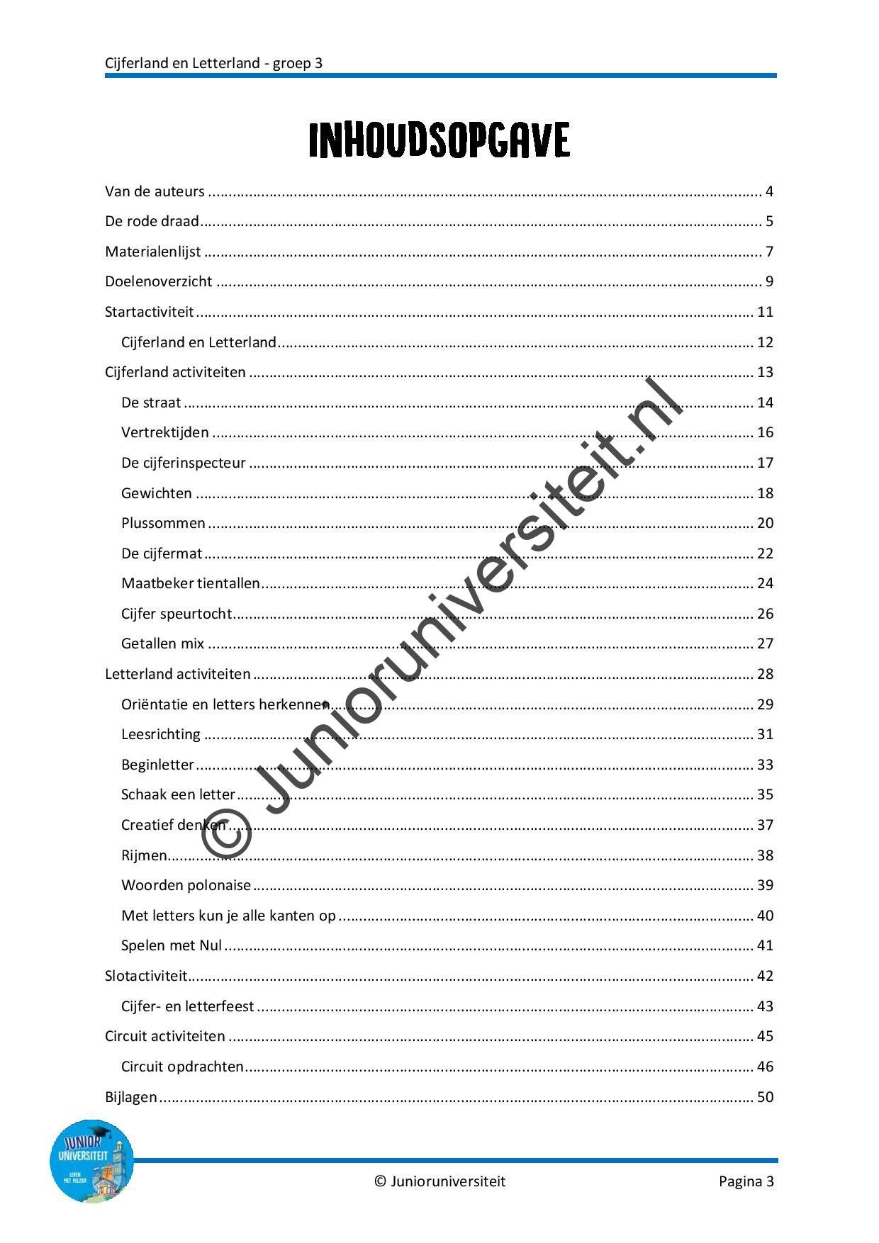 Cijferland en Letterland - groep 3 - Afbeelding 2