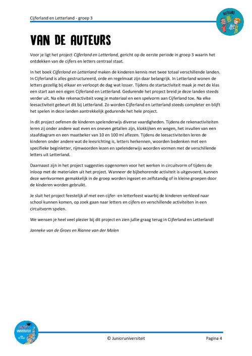 Cijferland en Letterland - groep 3 - Afbeelding 3