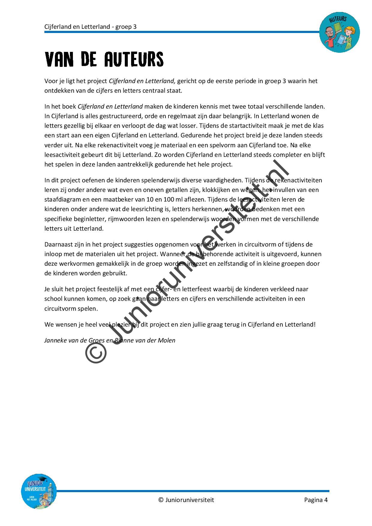 Cijferland en Letterland - groep 3 - Afbeelding 3