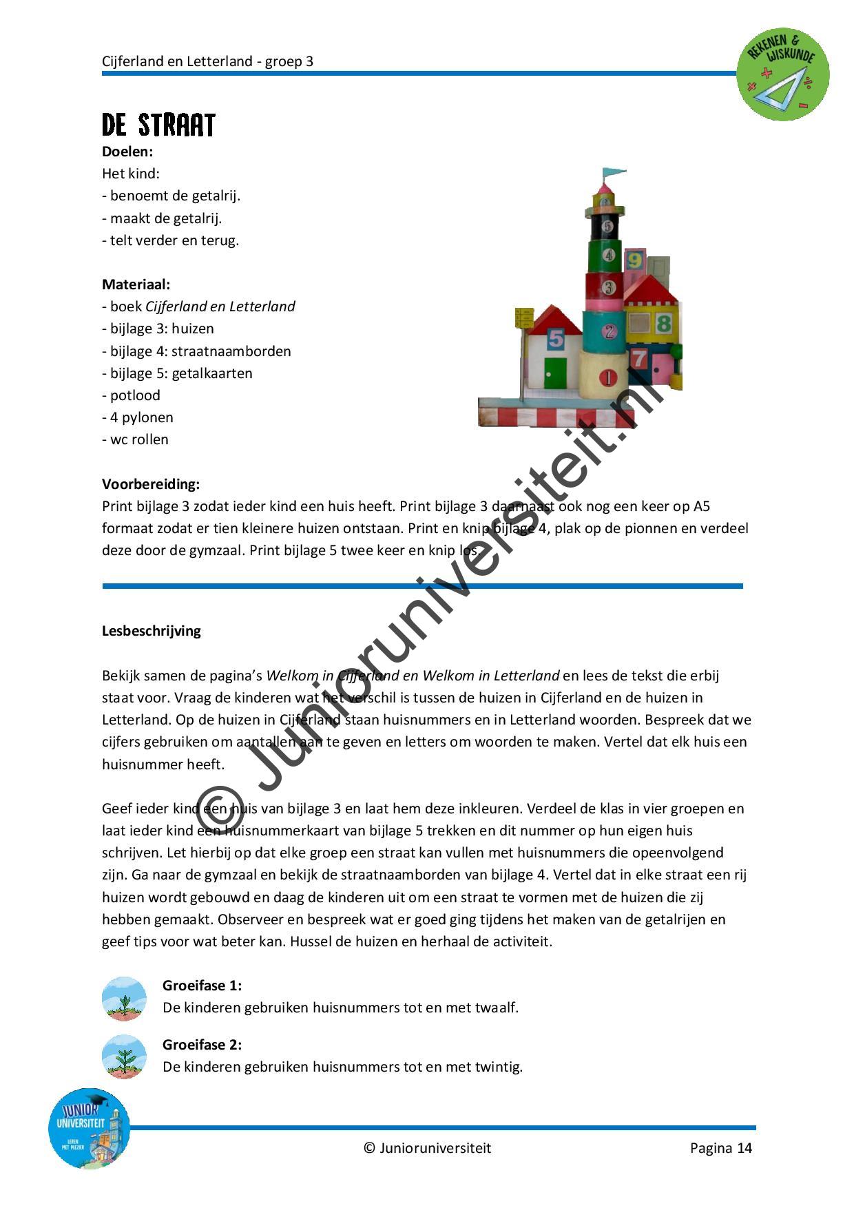 Cijferland en Letterland - groep 3 - Afbeelding 8