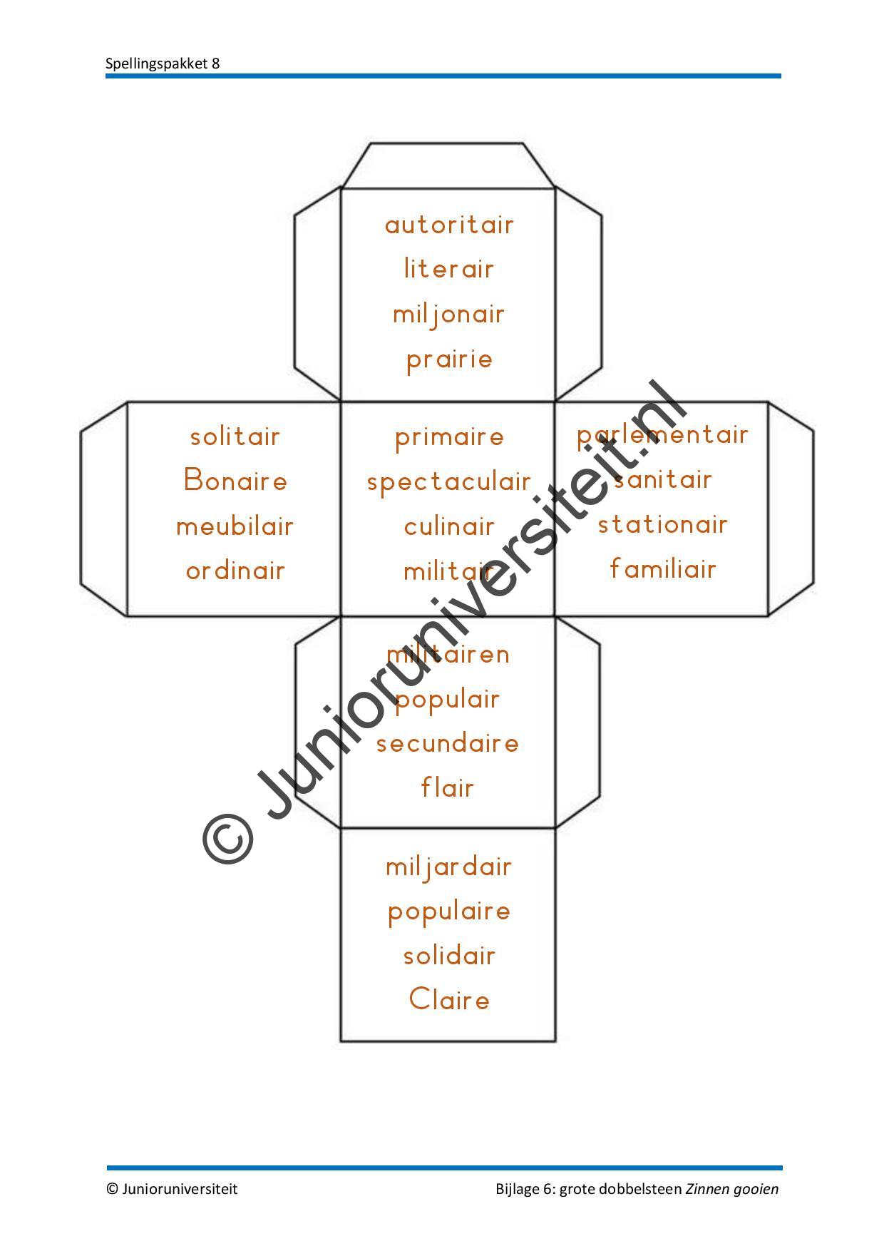 Spellingspakket 8 - groep 7-8 - Afbeelding 10