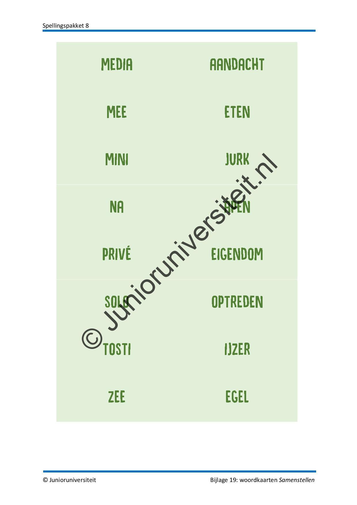 Spellingspakket 8 - groep 7-8 - Afbeelding 13