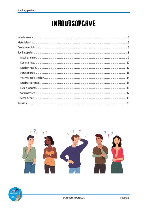 Spellingspakket 8 - groep 7-8 - Afbeelding 2