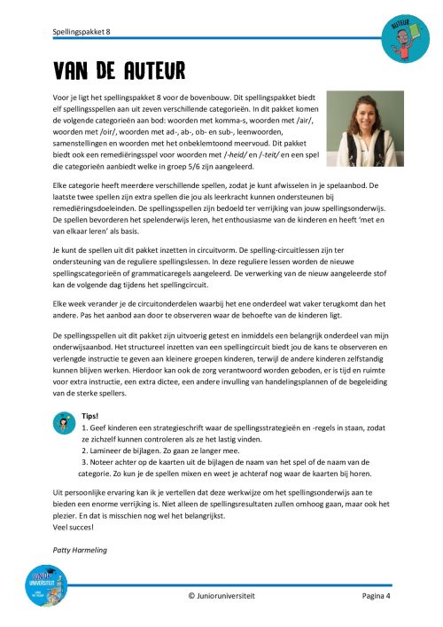 Spellingspakket 8 - groep 7-8 - Afbeelding 3