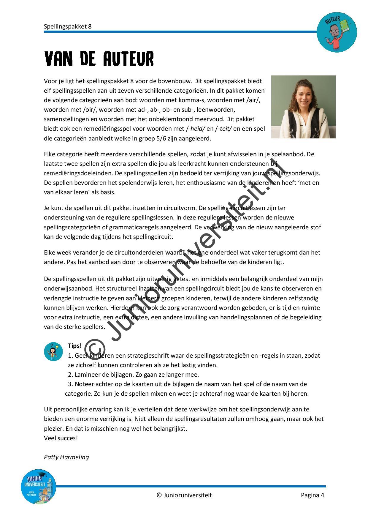 Spellingspakket 8 - groep 7-8 - Afbeelding 3