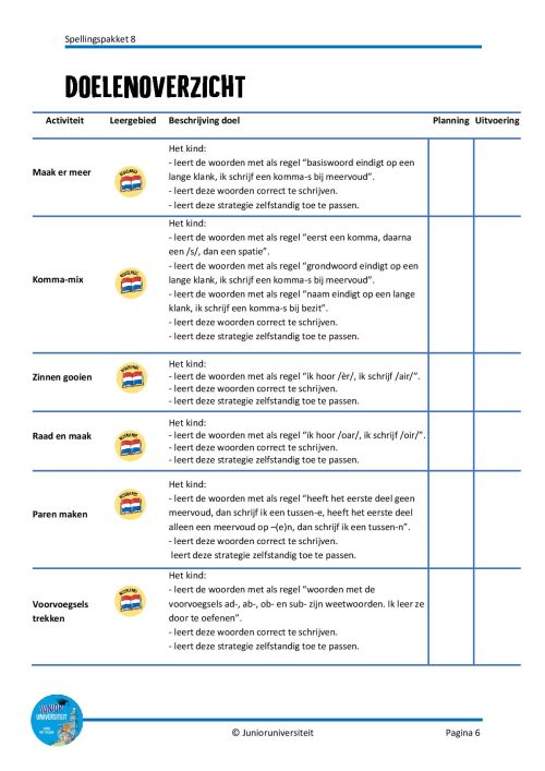Spellingspakket 8 - groep 7-8 - Afbeelding 5