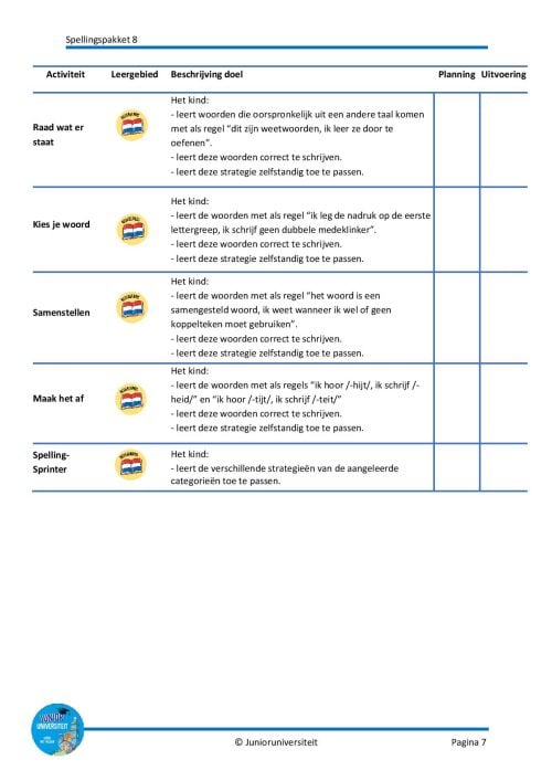 Spellingspakket 8 - groep 7-8 - Afbeelding 6