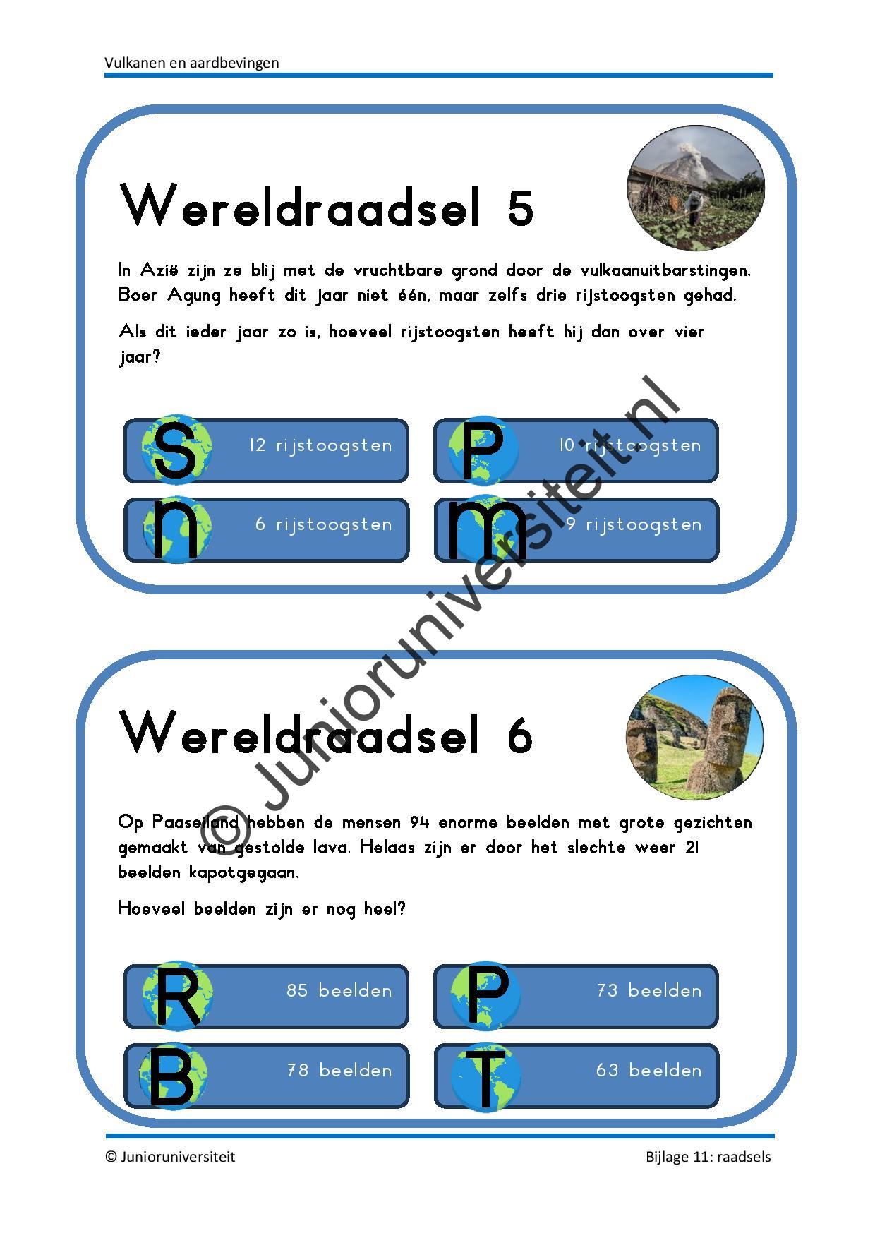 Vulkanen en aardbevingen - groep 4 - Afbeelding 12