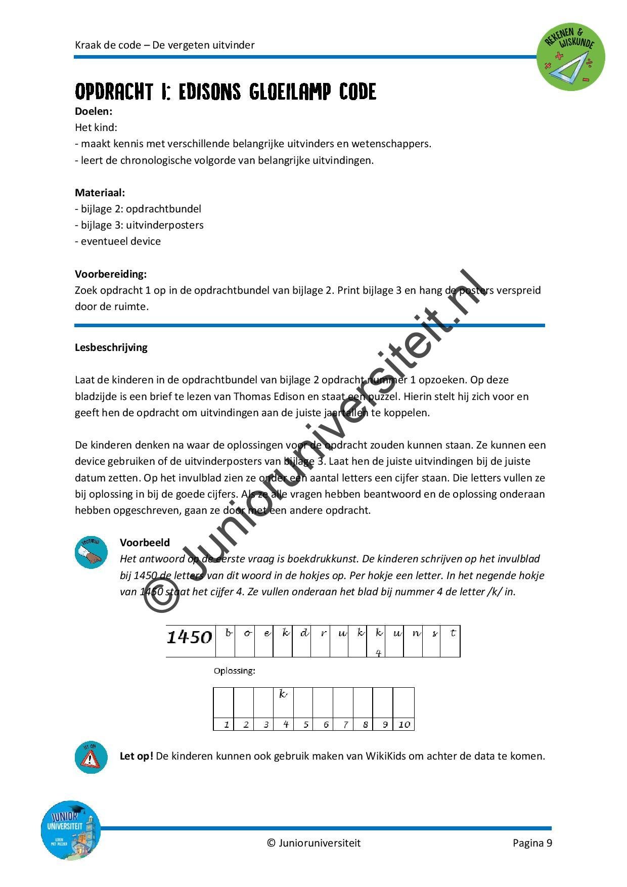 Kraak de code - de vergeten uitvinder - Afbeelding 7