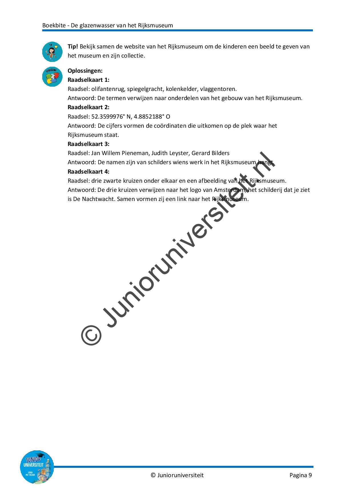 Boekbite - De glazenwasser van het Rijksmuseum - Afbeelding 6