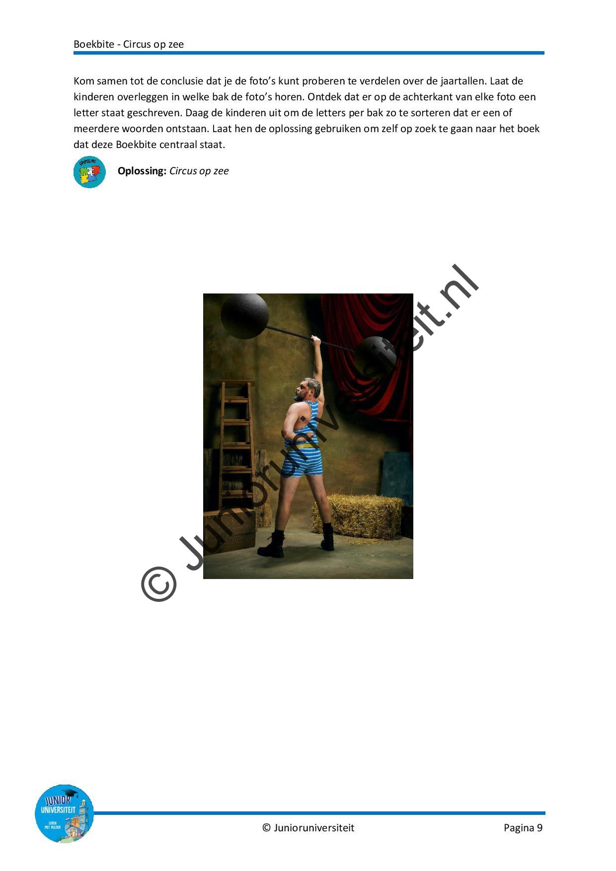 Boekbite - Circus op zee - Afbeelding 7