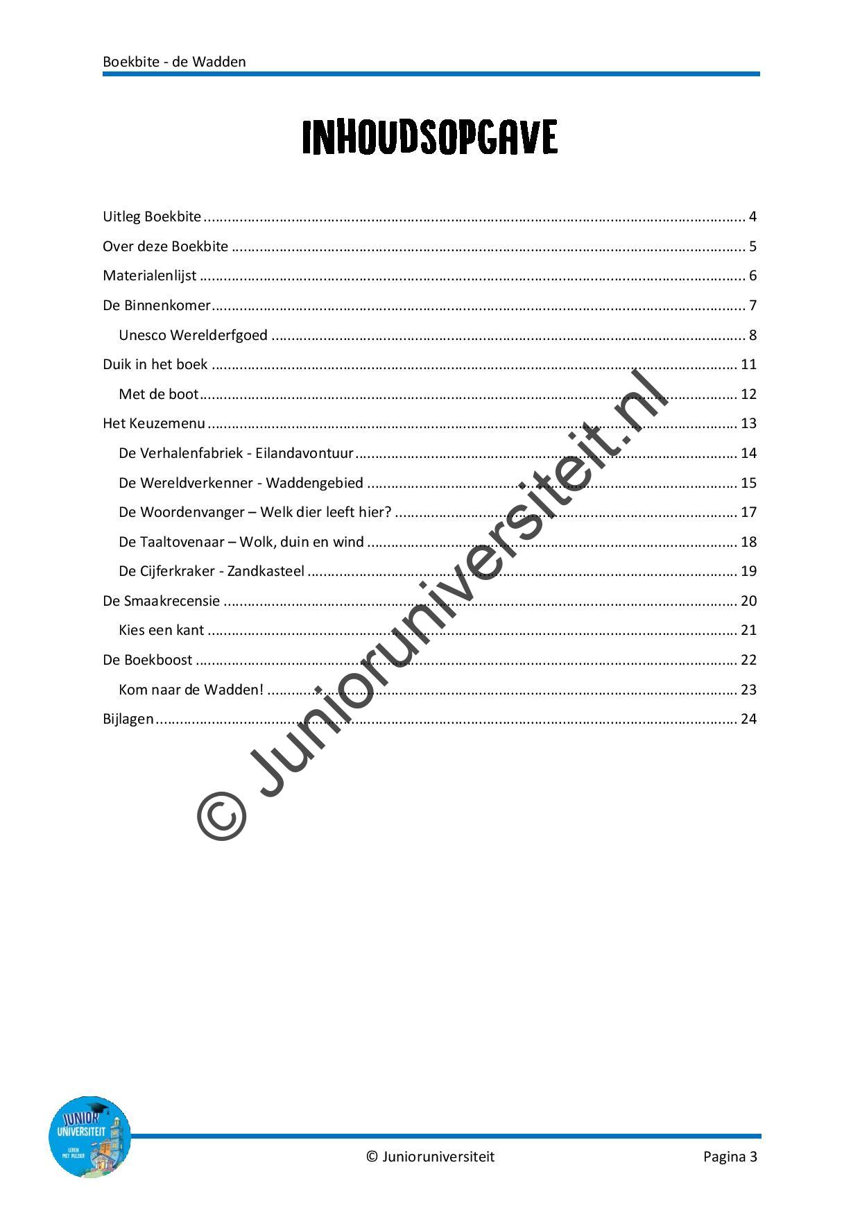 Boekbite - De wadden - Afbeelding 2