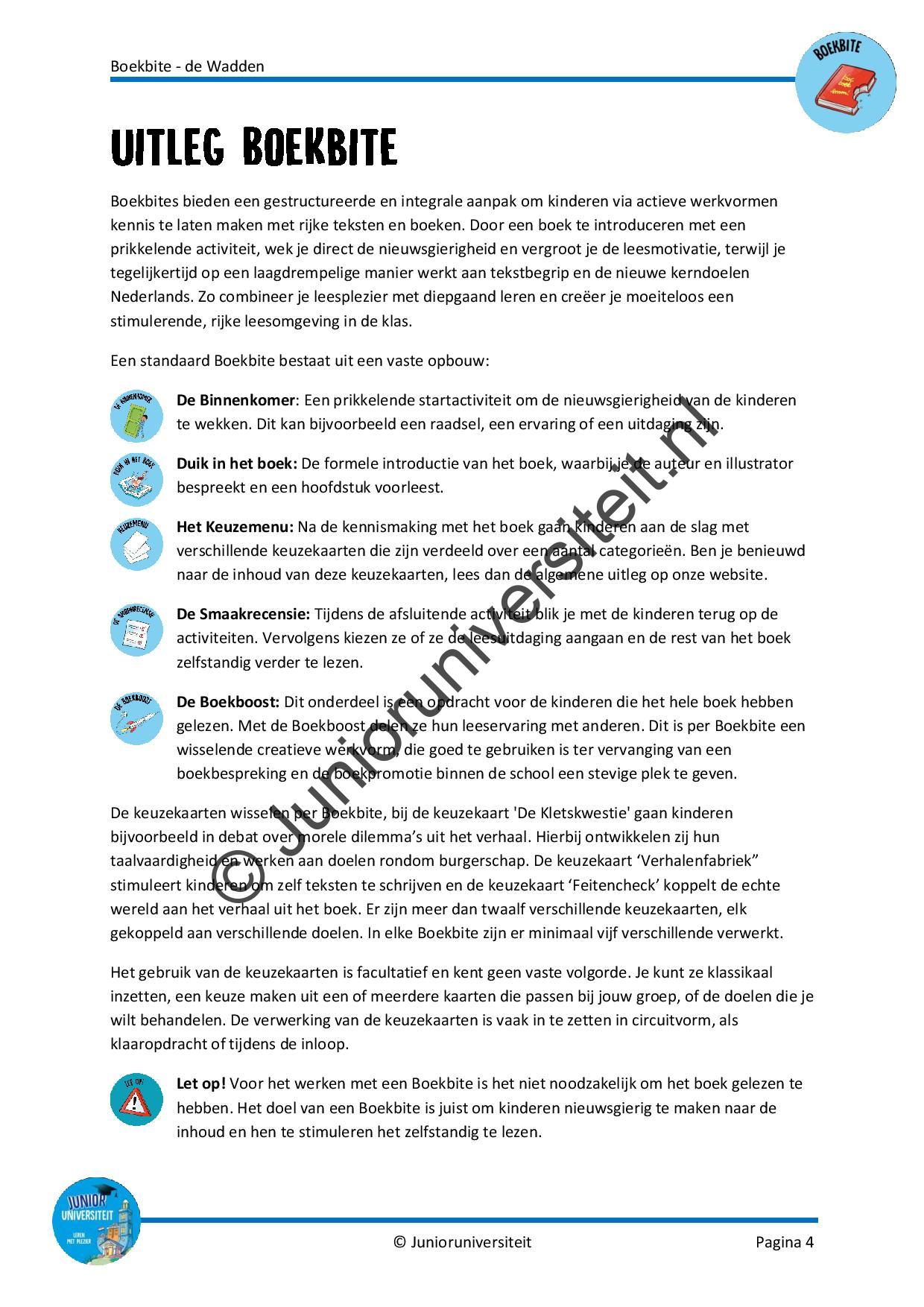 Boekbite - De wadden - Afbeelding 3