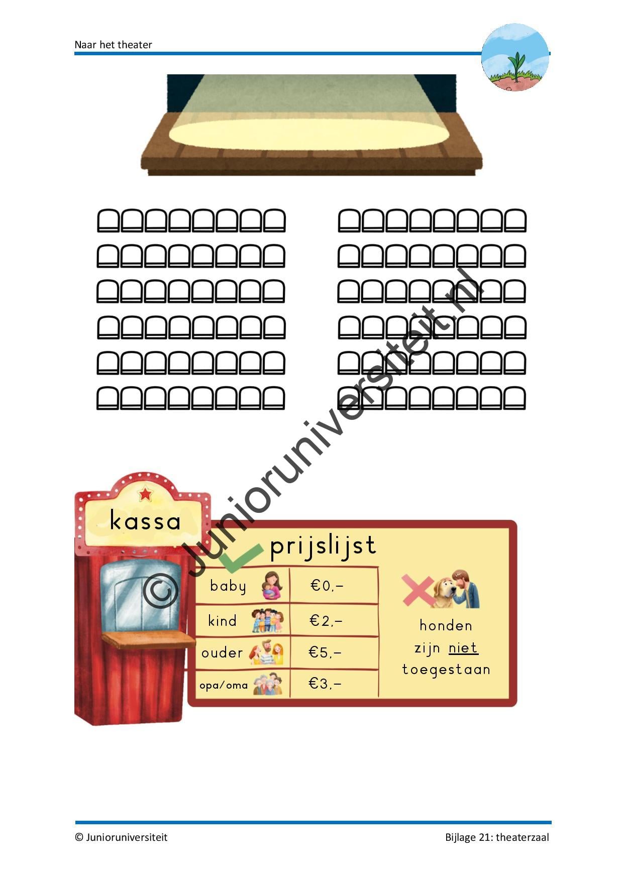 Naar het theater - groep 3-4 - Afbeelding 13