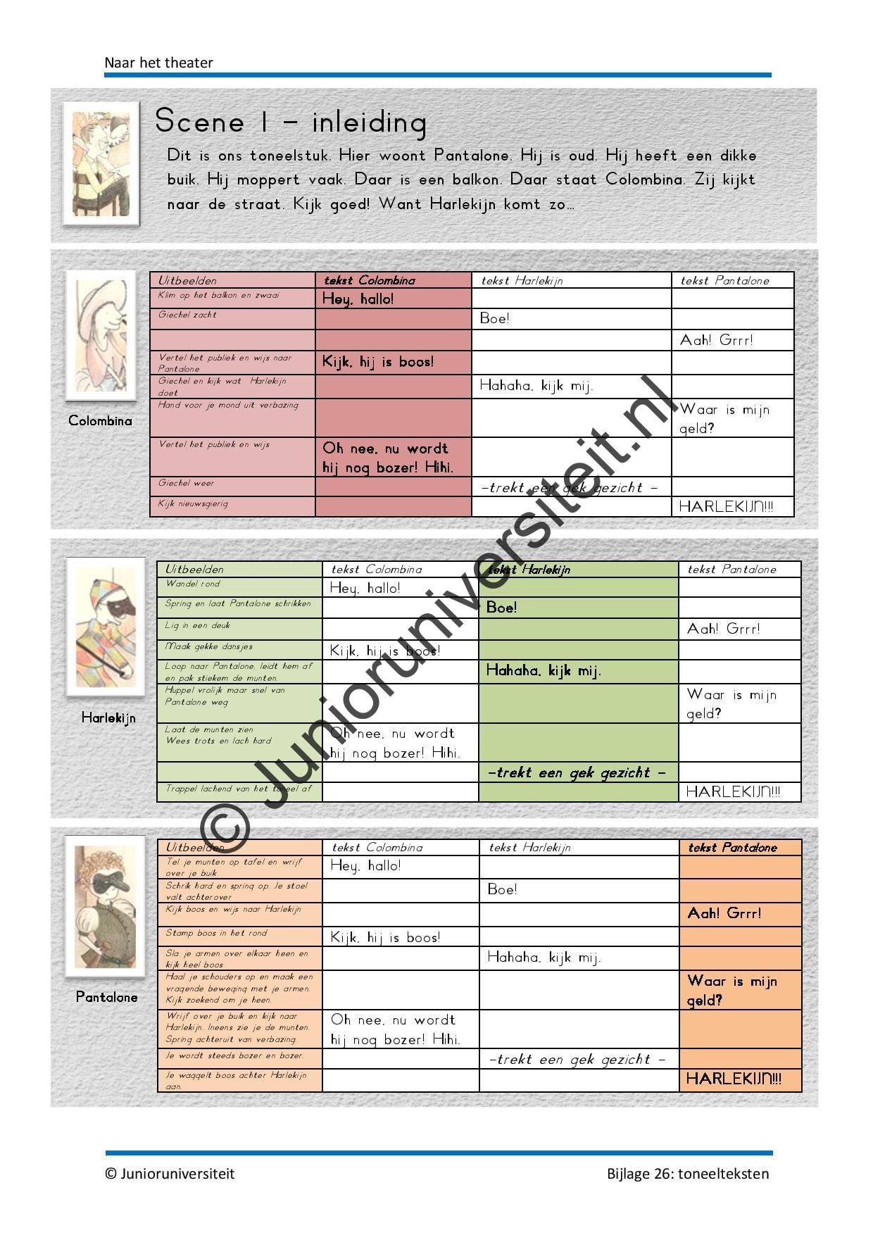 Naar het theater - groep 3-4 - Afbeelding 14