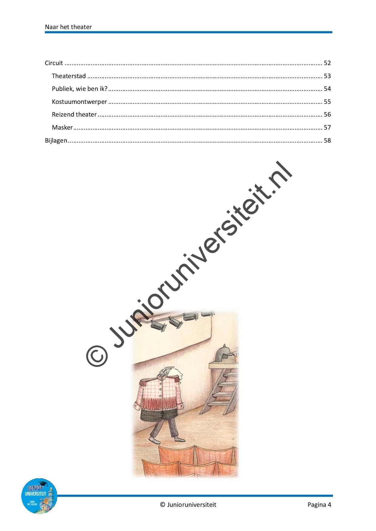 Naar het theater - groep 3-4 - Afbeelding 3