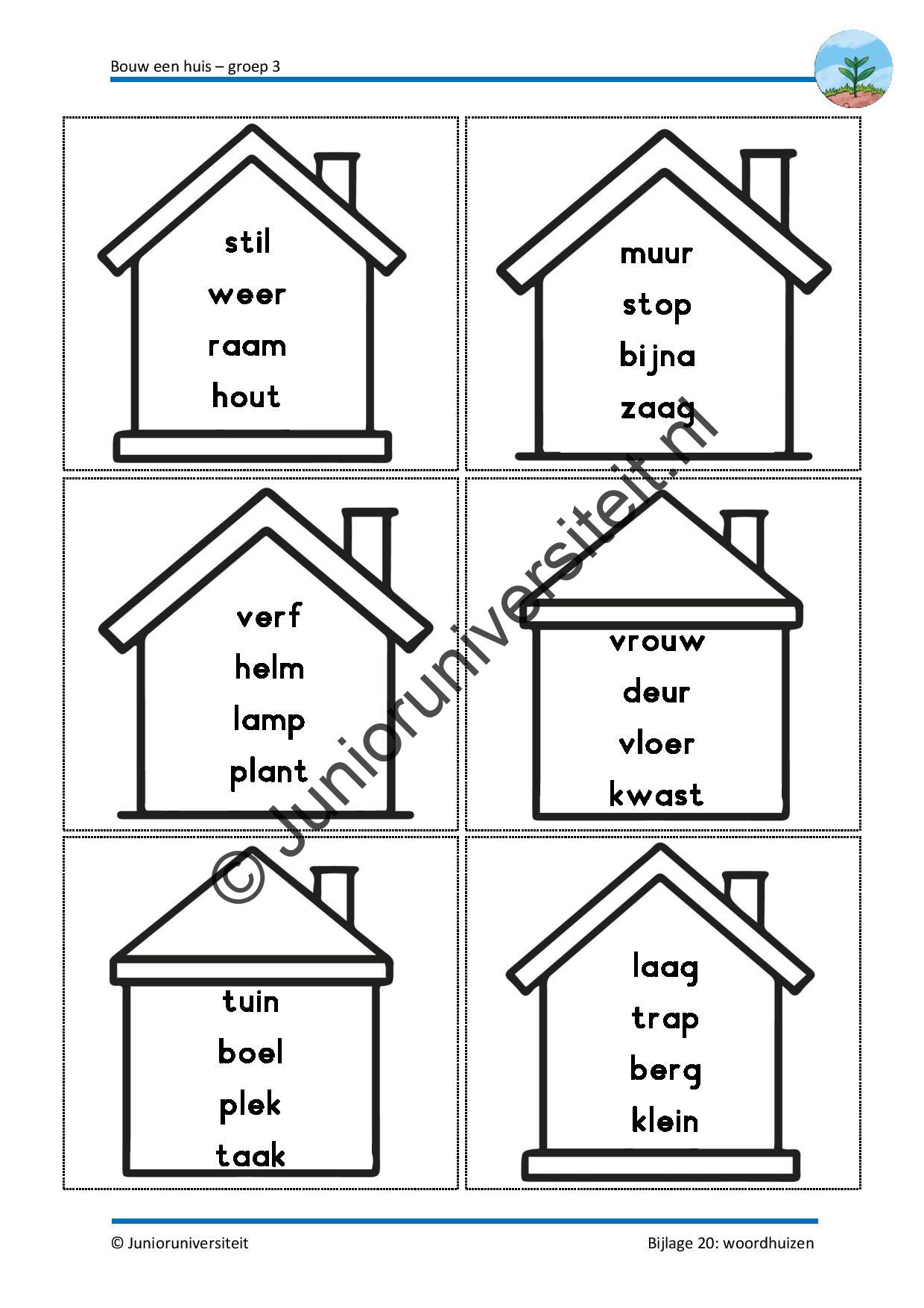 Bouw een huis - groep 3 - Afbeelding 11