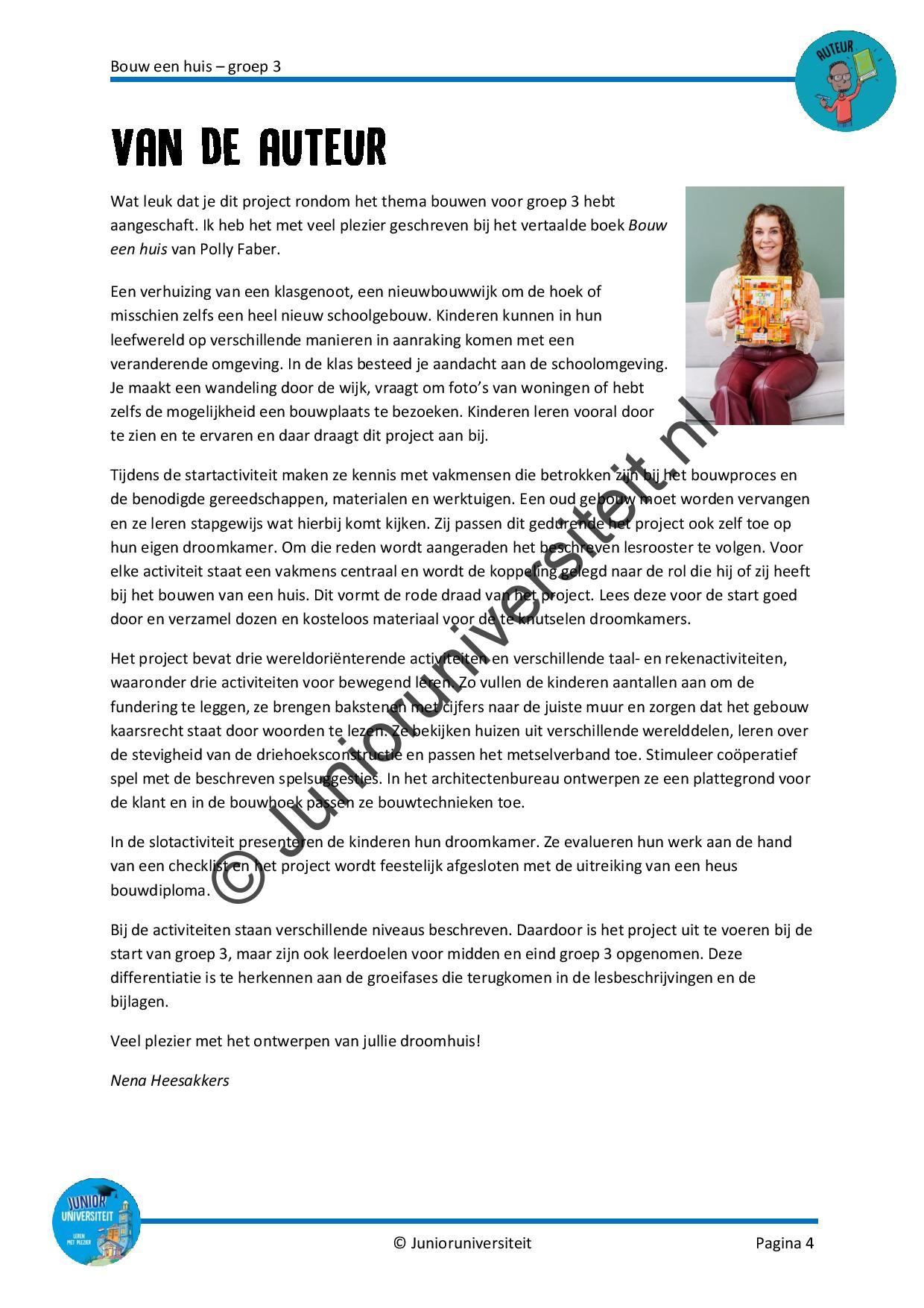 Bouw een huis - groep 3 - Afbeelding 3