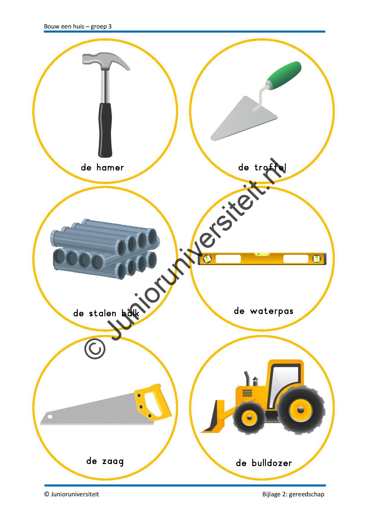 Bouw een huis - groep 3 - Afbeelding 9