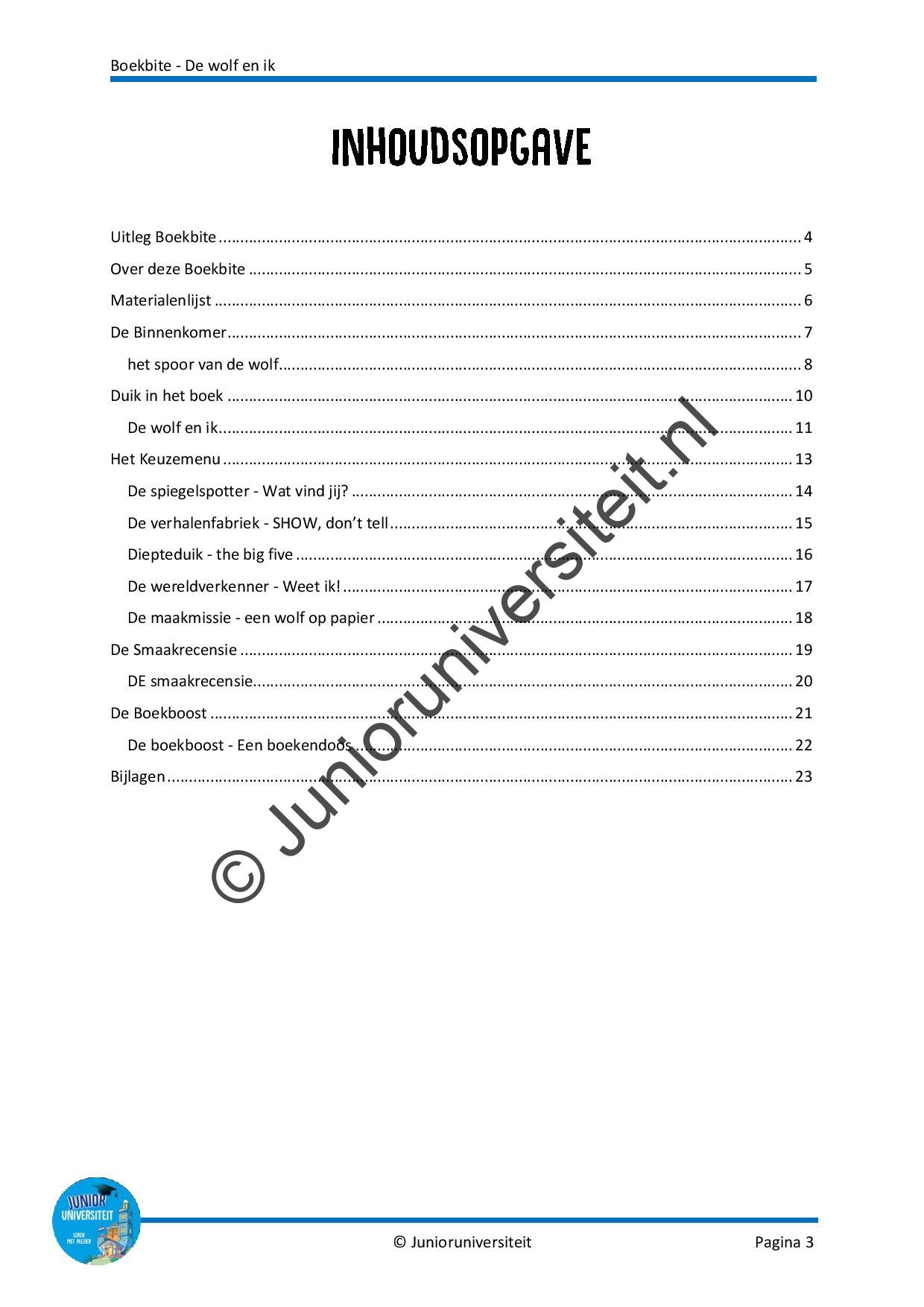 Boekbite: De wolf en ik - Afbeelding 2