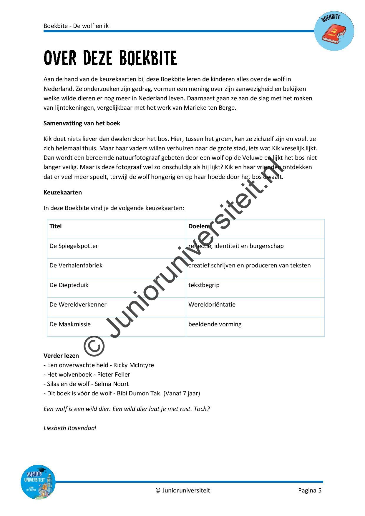 Boekbite: De wolf en ik - Afbeelding 4