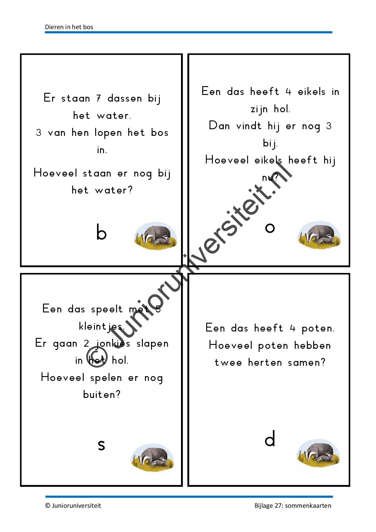Dieren in het bos - groep 3 - Afbeelding 11